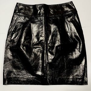 NWT genuine leather mini skirt, Express, size 2